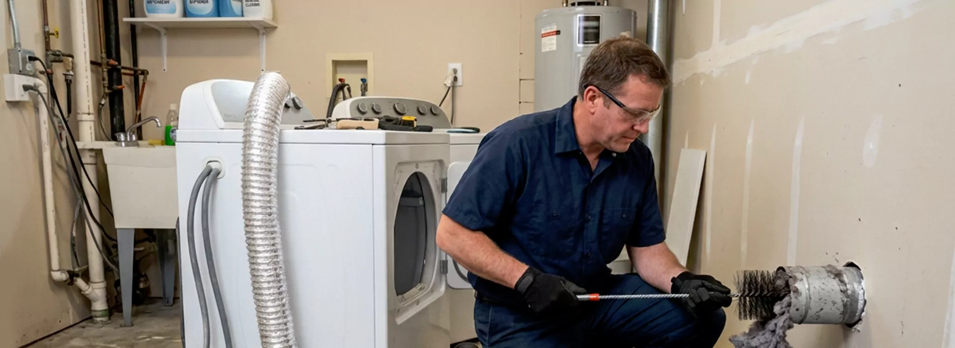 Clogged Dryer Vent Repair in Elizabeth, New Jersey