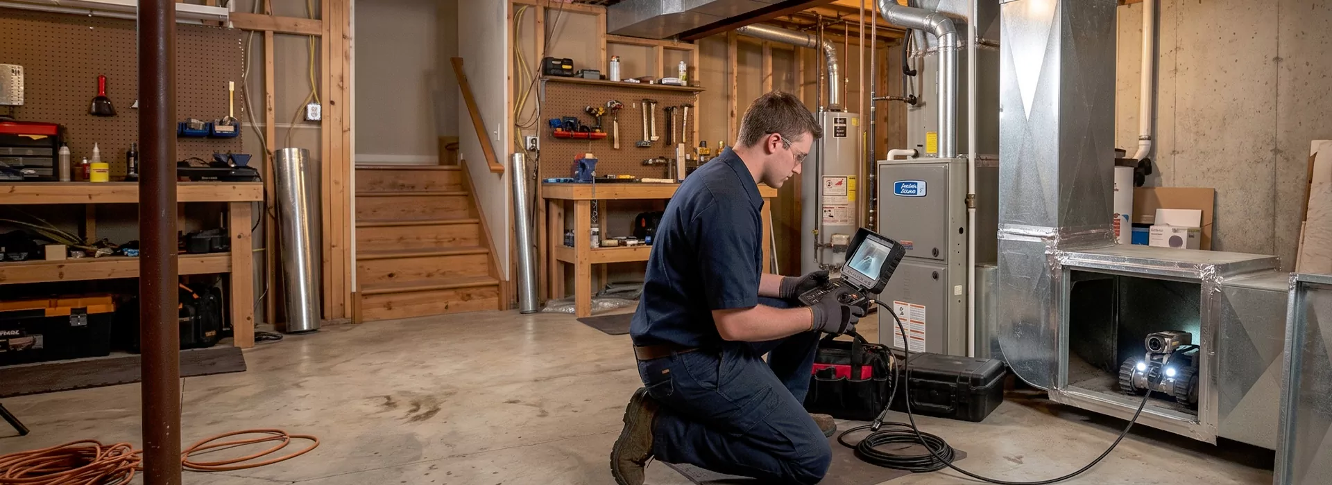 Robotic Duct Inspection Elizabeth, New Jersey