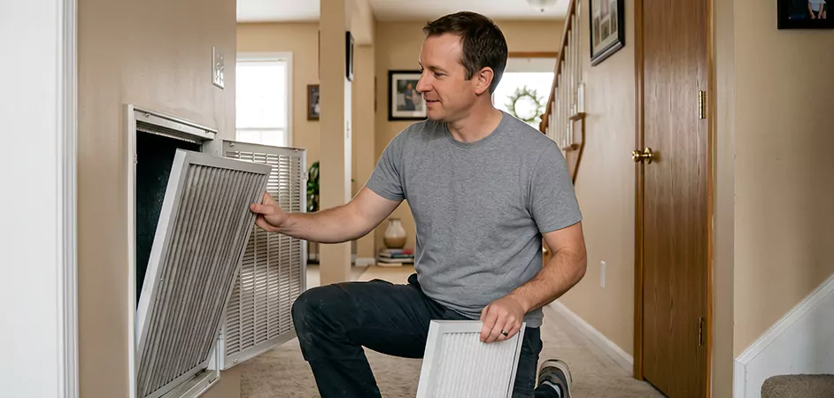 AC Air Filter Replacement in Elizabeth, NJ