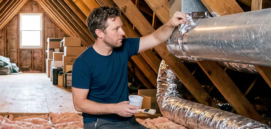 Duct Board Leak Repair in Elizabeth